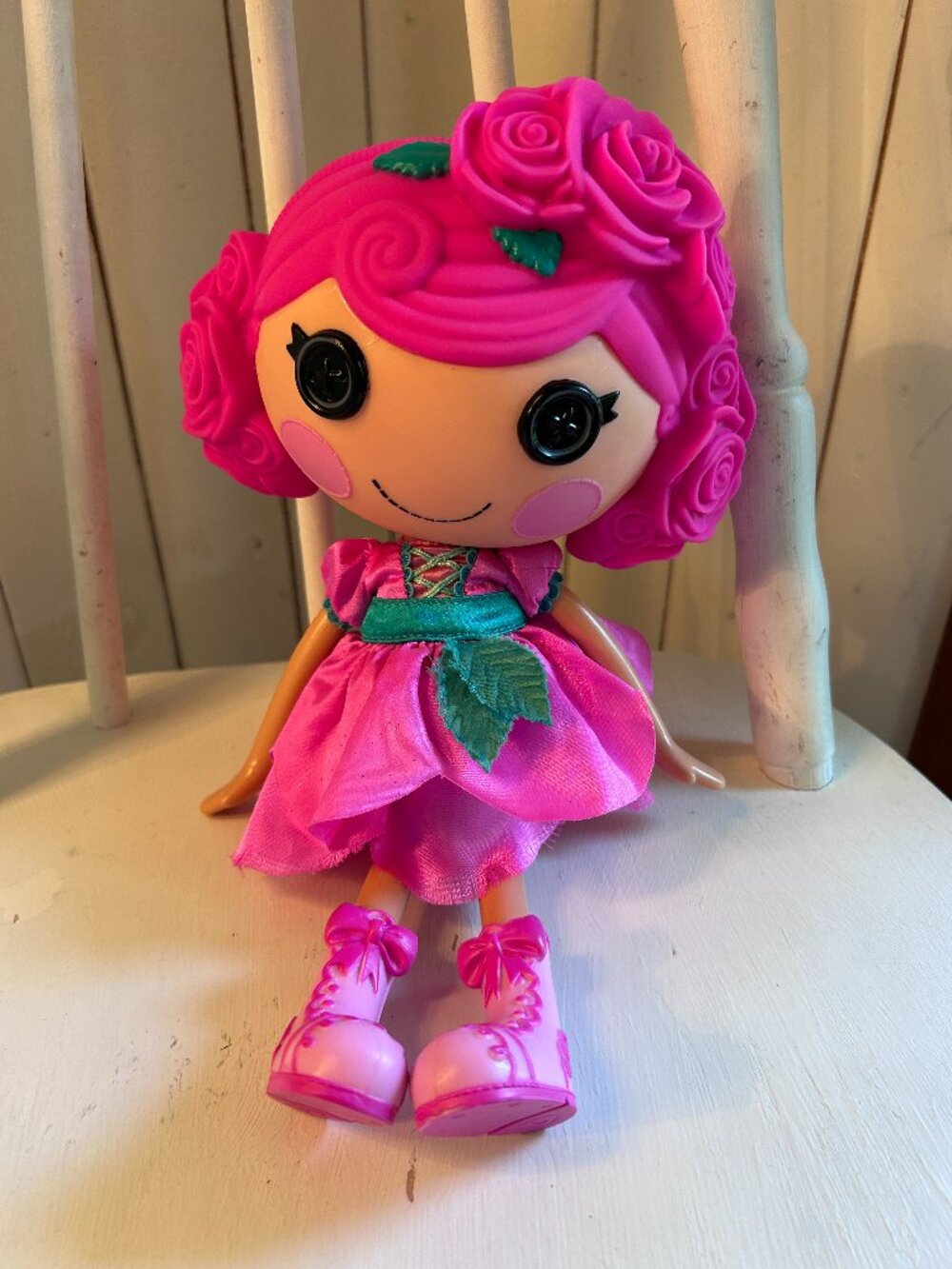 Rare 2014 Lalaloopsy Rosebud Longstem 12" Doll MGA Entertainment